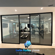 Gym Entrances - Twin Forks Glass and Mirror - Hampton Bays Long Island New York